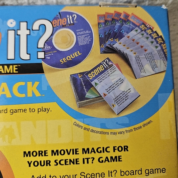 Scene It? The DVD Game Sequel Pack Movie Edition 2003 Trivia DVD Card Game - Picture 9 of 13